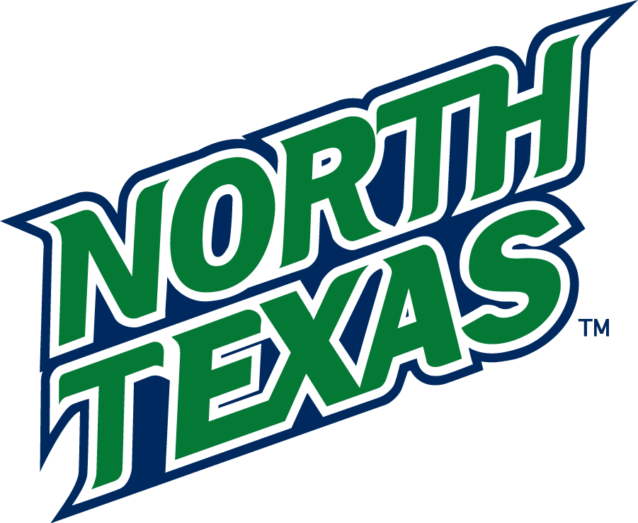 North Texas Mean Green 1995-2005 Wordmark Logo iron on transfers for clothing